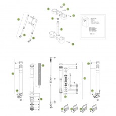Beta RR430 Racing 15 Gabel