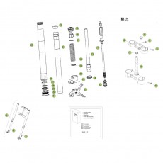 Beta RR450 Factory 12 Gabel 1