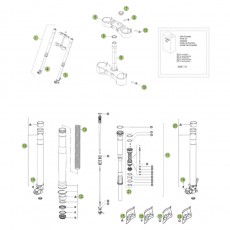 Beta RR480 Racing 15 Gabel