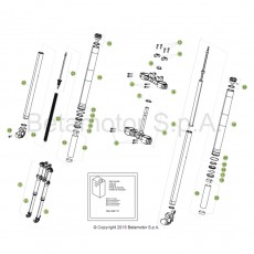 Beta RR50 Racing 16 Gabel