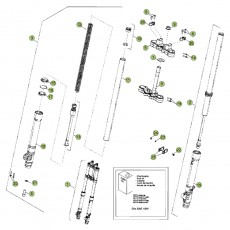 Beta RR50 Sport 15 Gabel