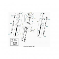 Beta RR50 Motard 24 Gabel