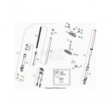 Beta RR50 Street Sport 20 Gabel