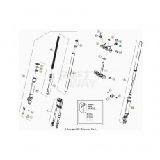 Beta RR50 Street Sport 23 Gabel