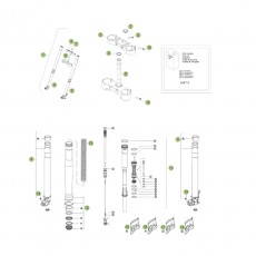 Beta RR250 2T 14 Gabel 2
