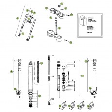 Beta RR350 Factory 12 Gabel 2