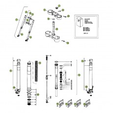 Beta RR450 Cross Country 12 Gabel 2