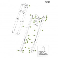 Beta  EVO125 Factory 12 Gabel 2