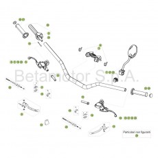 Beta  EVO125 Factory 17 Lenker/Armaturen