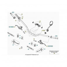 Beta  EVO125 Factory 20 Lenker/Armaturen