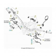 Beta EVO200 25 Lenker/Armaturen