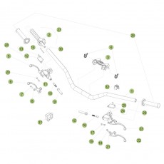 Beta EVO250 4T 15 Lenker/Armaturen