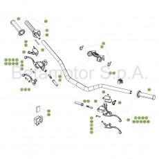 Beta EVO250 4T 17 Lenker/Armaturen