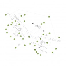 Beta EVO250 Factory 13 Lenker/Armaturen