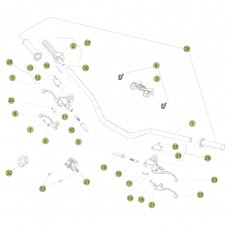 Beta EVO290 10 Lenker/Armaturen