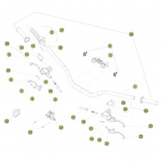 Beta EVO290 11 Lenker/Armaturen