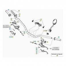 Beta EVO300 2T 20 Lenker/Armaturen