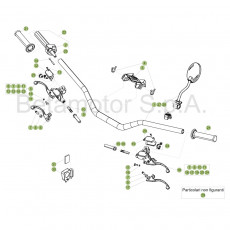 Beta EVO300 4T 19 Lenker/Armaturen