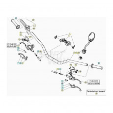 Beta EVO300 4T 20 Lenker/Armaturen