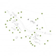 Beta EVO300 Factory 13 Lenker/Armaturen