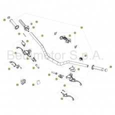 Beta EVO300 Factory 16 Lenker/Armaturen