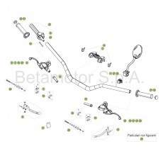 Beta EVO300 Factory 17 Lenker/Armaturen