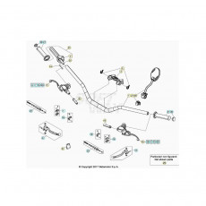 Beta EVO300 Factory 20 Lenker/Armaturen