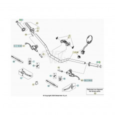 Beta EVO300 Factory 4T 20 Lenker/Armaturen