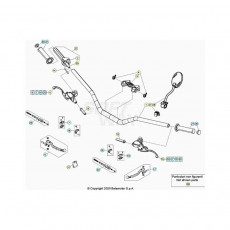 Beta EVO300 Factory 4T 22 Lenker/Armaturen
