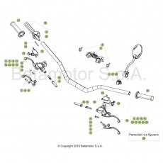 Beta EVO300 SS 18 Lenker/Armaturen