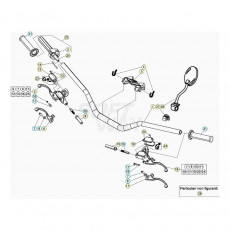 Beta EVO300 SS 20 Lenker/Armaturen
