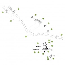 Beta EVO80 15 Lenker/Armaturen