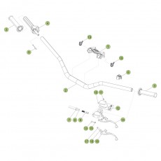 Beta EVO80 18 Lenker/Armaturen