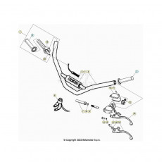 Beta EVO80 Junior 23 Lenker/Armaturen
