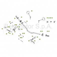 Beta RE125 16 Lenker/Armaturen