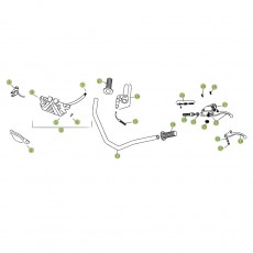 Beta REV250 4T 08 Lenker/Armaturen