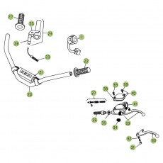 Beta REV3 250 06 Lenker/Armaturen