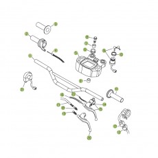 Beta RR125 09 Lenker/Armaturen