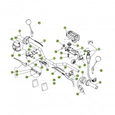 Beta RR125 11 Lenker/Armaturen