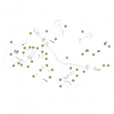 Beta RR125 14 Lenker/Armaturen