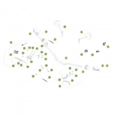 Beta RR125 15 Lenker/Armaturen