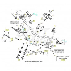 Beta RR125 26 Lenker/Armaturen