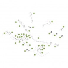 Beta RR125 LC 14-15 Lenker/Armaturen