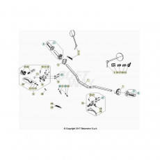 Beta RR125 LC 4T 20 Lenker/Armaturen