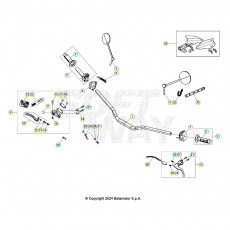 Beta RR125 LC R 24 Lenker/Armaturen
