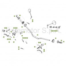 Beta RR125LC 4T 18 Lenker/Armaturen