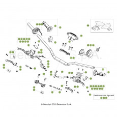 Beta RR125RC 19 Lenker/Armaturen
