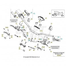 Beta RR125RC 24 Lenker/Armaturen