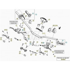 Beta RR125 20 Lenker/Armaturen