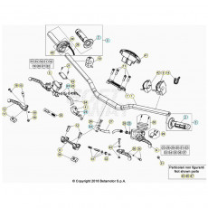 Beta RR250 21 Lenker/Armaturen
